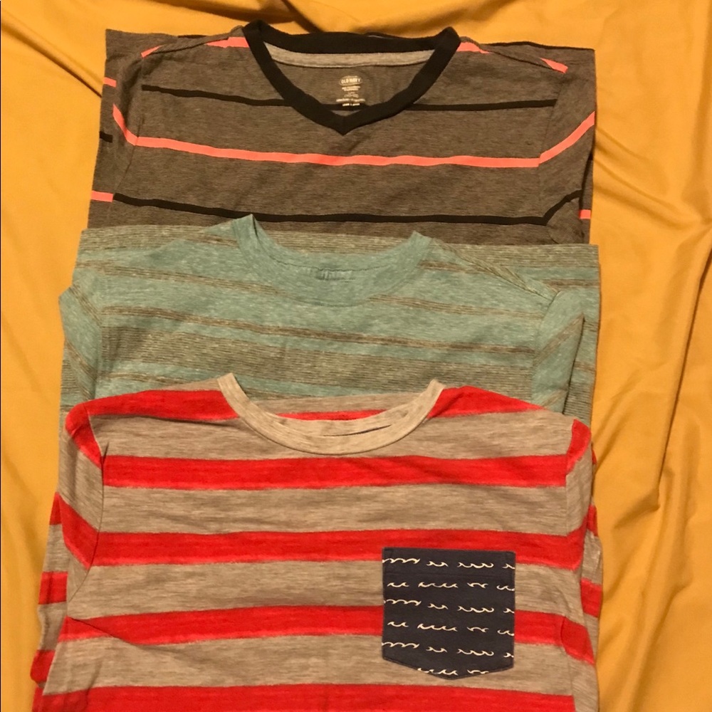 Lot of boys short sleeve shirts